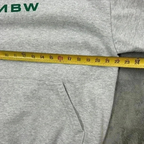 RNBW World Hoodie Mens Medium Gray Feel Real Cannabis Brand Hooded Merch - Picture 3 of 7